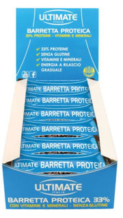 Ultimate barretta proteica caffe' 24 pezzi da 40 g