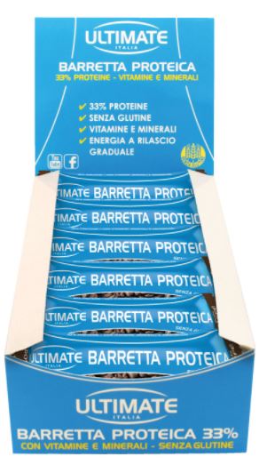 Ultimate barretta proteica caffe' 24 pezzi da 40 g