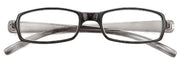 Occhiale da lettura premontato twins silver double +2,00