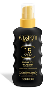 Angstrom protect hydraxol latte spray solare protezione 15 175 ml