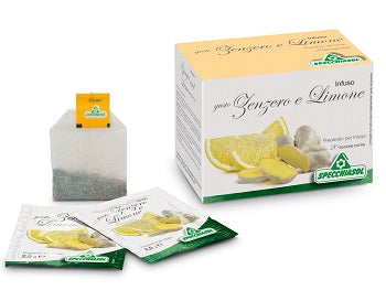 Infuso tisana curcuma + limone + miele 20 filtri