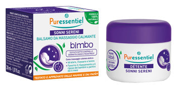 Puressentiel balsamo da massaggio pettorale bimbo sonni sereni 30 ml