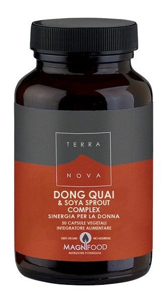 Terranova dong quai & soya sprout complex sinergia per la donna 50 capsule vegetali