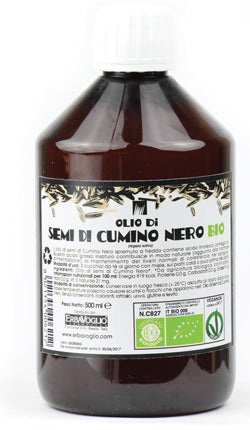 Olio di semi di cumino nero bio 500 ml
