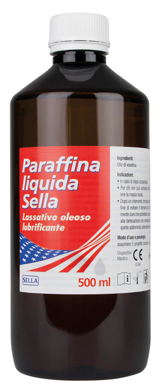 Paraffina liquida md lassativo 500 ml sella