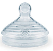 Nuk tettarella natural sense in silicone 0-6 mesi misura media 2 pezzi