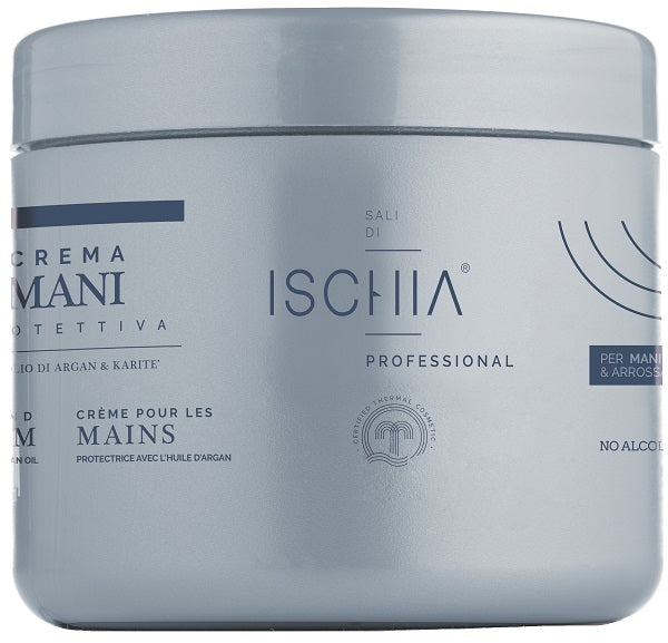 Ischia eau thermale crema mani protettiva argan 500 ml