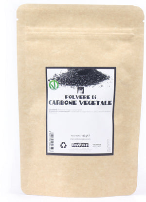 Carbone vegetale polvere 100 g