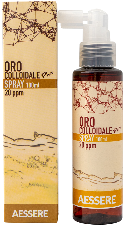 Oro colloidale plus spray 20ppm 100 ml