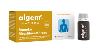 Algem manuka ricostituente forte 10 flaconcini 10 ml