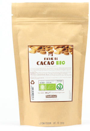 Cacao fave bio 200 g