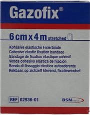 Benda elastica autoadesiva gazofix 6x400 cm
