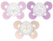 Chicco succhietto comfort girl in silicone 6-16 mesi 2 pezzi