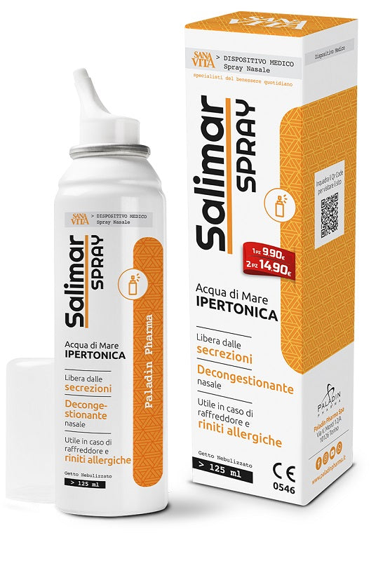 Sanavita salimar soluzione ipertonica 125 ml