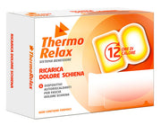 Thermorelax ricarica per fascia dolore lombare 6 dispositivi autoriscaldanti