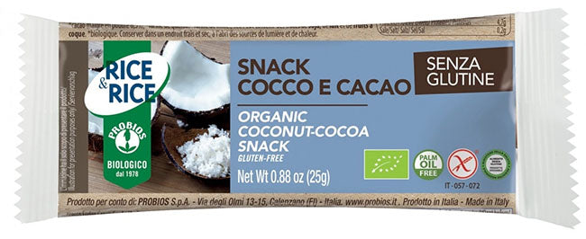 Rice&rice snack cocco cacao 25 g