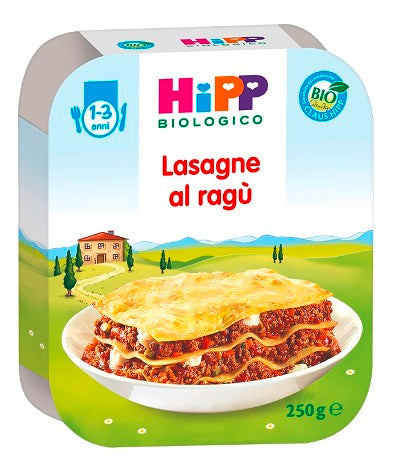 Hipp bio lasagne al ragu vaschetta 250 g