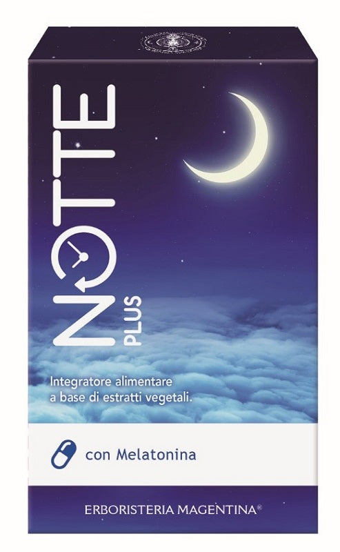 Notte melatonina 60 capsule