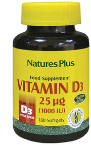 Vitamina d3 1000 unita' internazionale 180 perle
