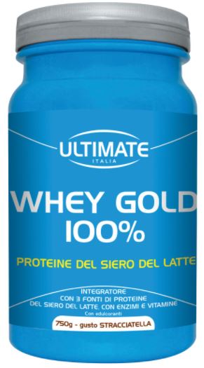 Ultimate italia whey gold 100% stracciatella 750 g