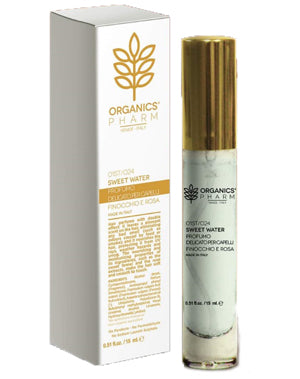Organics pharm sweet water profumo delicato per capelli finocchio e rosa 15 ml