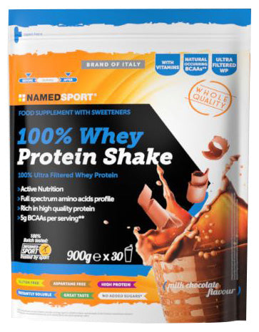 100% whey protein shake milk chocolate 900 g