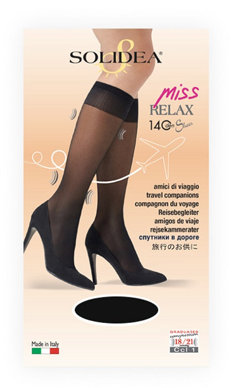 Miss relax 140 sheer gambaletto camel 1-s 1 paio