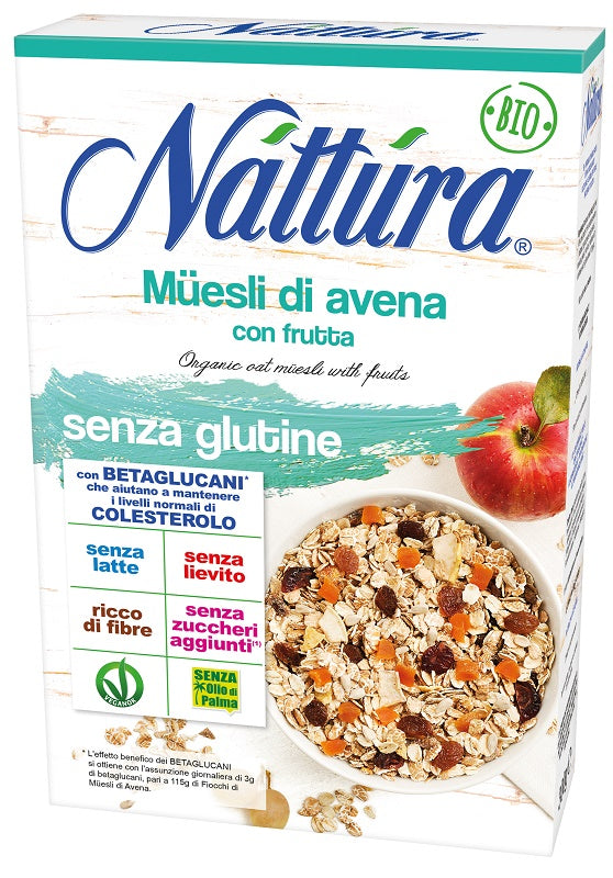 Nattura muesli di avena con frutta 300 g