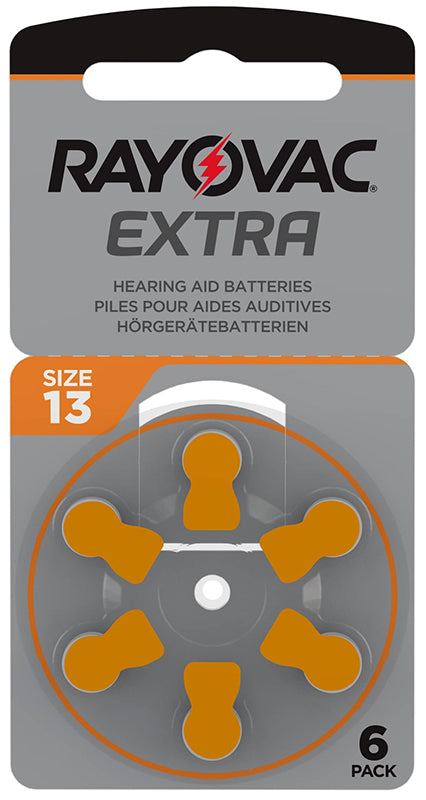 Batteria modello 13 per amplificatore acustico 6 pezzi