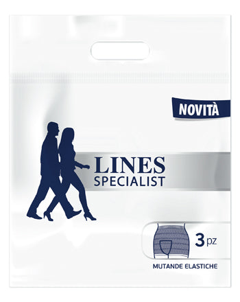 Lines specialist mutanda elastica xxl 3 pezzi