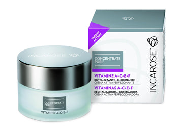 Incarose concentrato puri crema vitamine a+c+e+f 50 ml