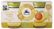 Baby food bio omogeneizzato banana/mela 2 x 80 g