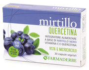 Mirtillo quercetina 30 capsule vegetali