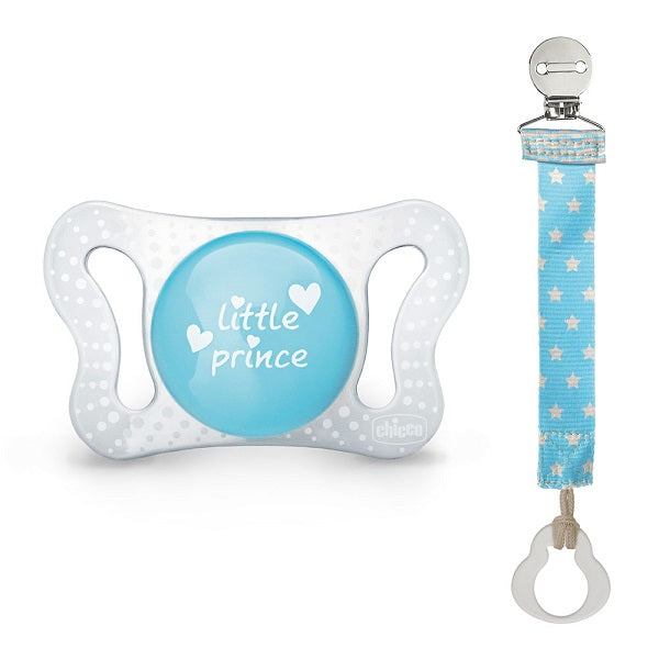 Chicco succhietto micro+clip boy 0-2 mesi b