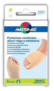 Protezione master-aid footcare per alluce valgo e metatarso small 1 pezzo d7