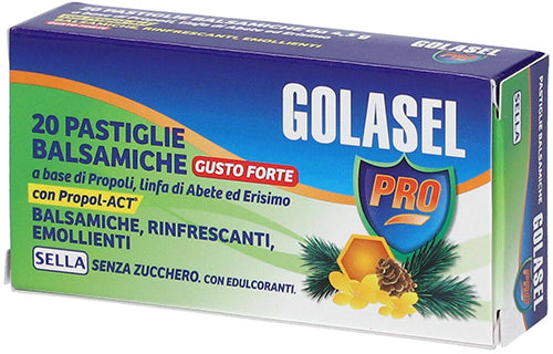 Golasel pro 20 pastiglie balsamiche forti