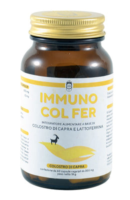 Immuno col fer colostro di capra 60 capsule vegetali
