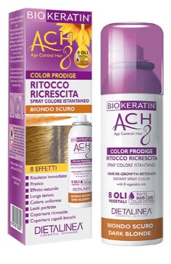 Biokeratin ach8 color prodige ritocco ricrescita biondo scuro 75 ml dietalinea
