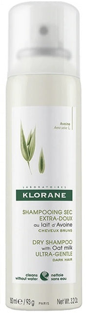 Klorane shampoo secco extra-delicato all'avena 150 ml