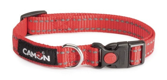 Collare lowtension reflex rosso 20 mm x 33/53 cm