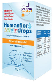 Humanflor baby drops 1 flaconcino 6 ml