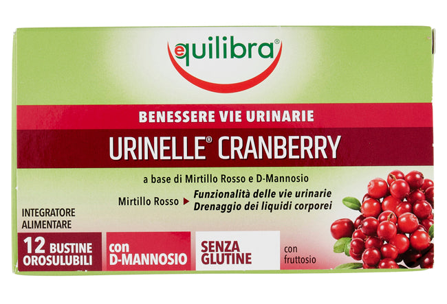 Urinelle cranberry 12 bustine orosolubili