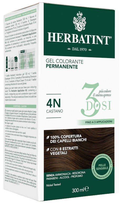 Herbatint 3dosi 4n 300 ml