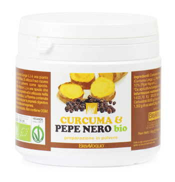 Curcuma & pepe nero polvere 150 g