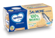 Mellin omogeneizzato di salmone e verdure 4 x 80 g
