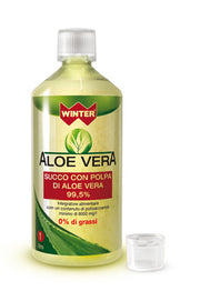 Winter aloe vera succo e polpa 1 litro