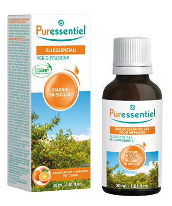 Puressentiel miscela diffusione viaggio sicilia 30 ml