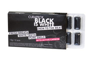 Curaprox black is white to go chewing gum sleeve 12 pezzi