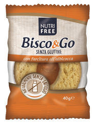 Nutrifree bisco&go con farcitura all'albicocca 40 g