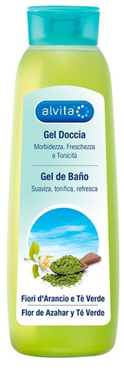 Alvita gel doccia fiori arancio/te' verde 300 ml